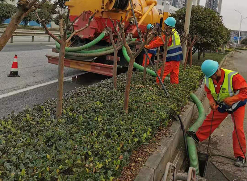 肃南市政管道清淤
